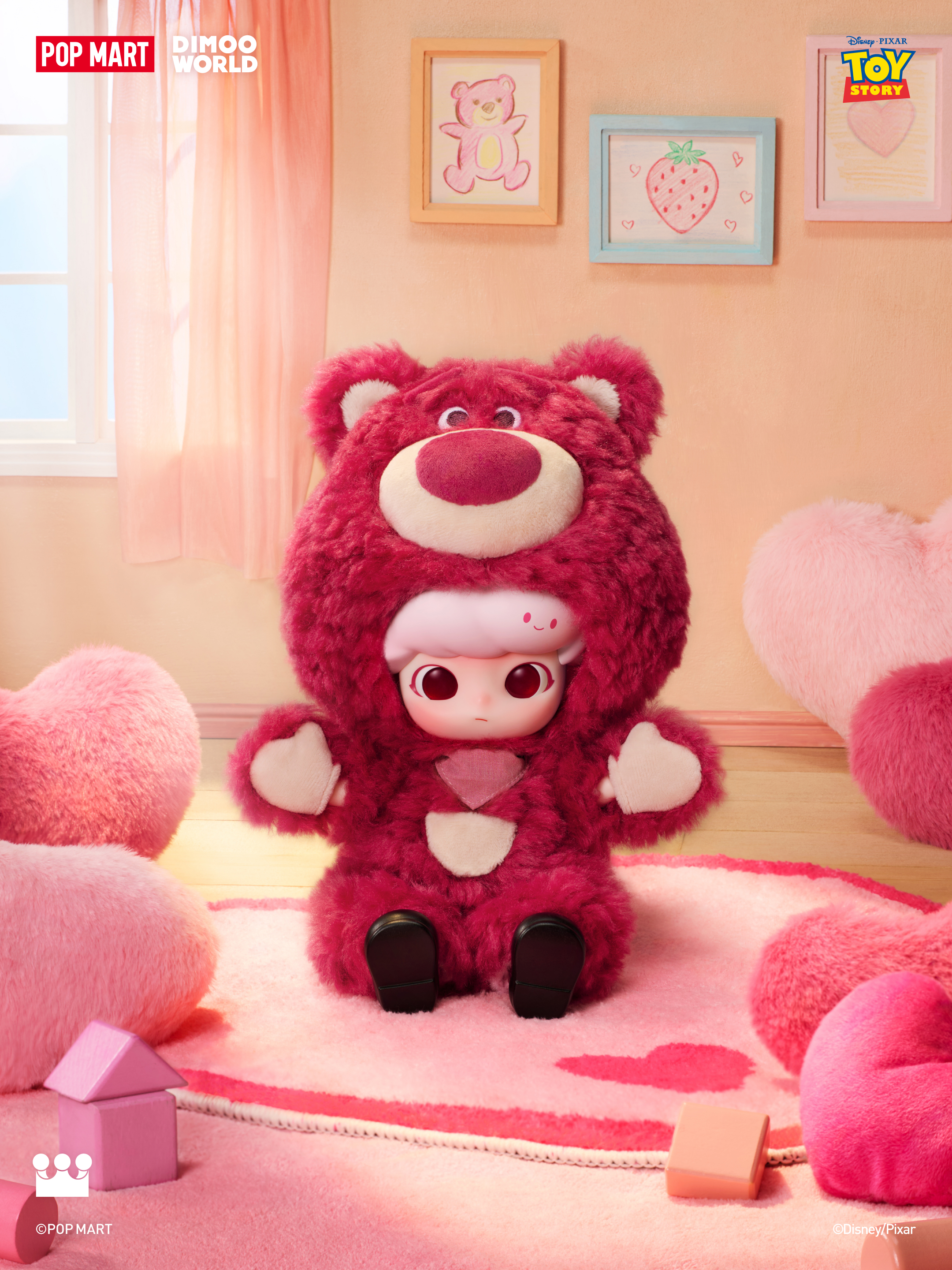 和DIMOO一起闯进皮克斯的奇幻童心宇宙 泡泡玛特推出DIMOO WORLD × PIXAR联名系列